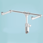 Preview: Spazio Raumspar - Siphon, Wandanschluss 32 + 40mm - Doppelwaschtisch